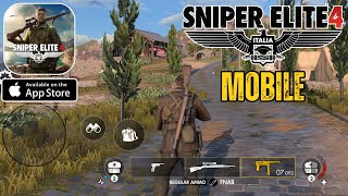 Sniper Elite 4 - Mobile | Gameplay Walkthrough (Part 1- iOS) screenshot 4