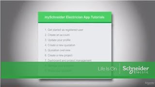 mySchneider Electrician app: How to create an account screenshot 2