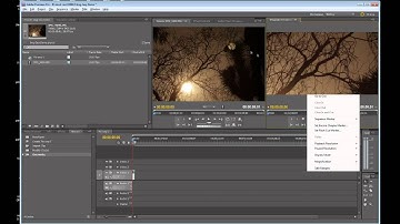 Adobe Premiere Pro - Loading an Image Sequence and Rendering for Time Lapse