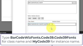 Create Code 39 Barcodes as Text with SQL Server Reporting Services and BarCodeWiz Code 39 Fonts
