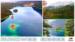 EIBSEE Rundweg - der wohl schönste See in Deutschland - Natur Highlight an der ZUGSPITZE