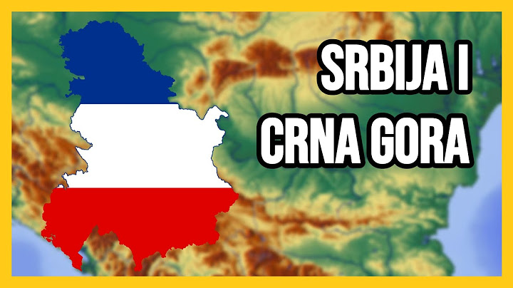 Kako bi SRBIJA I CRNA GORA izgledala danas?