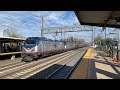 3 Trains, 1 Video! An Amtrak Northeast Corridor Trifecta @ Princeton Junction (11/12/23)