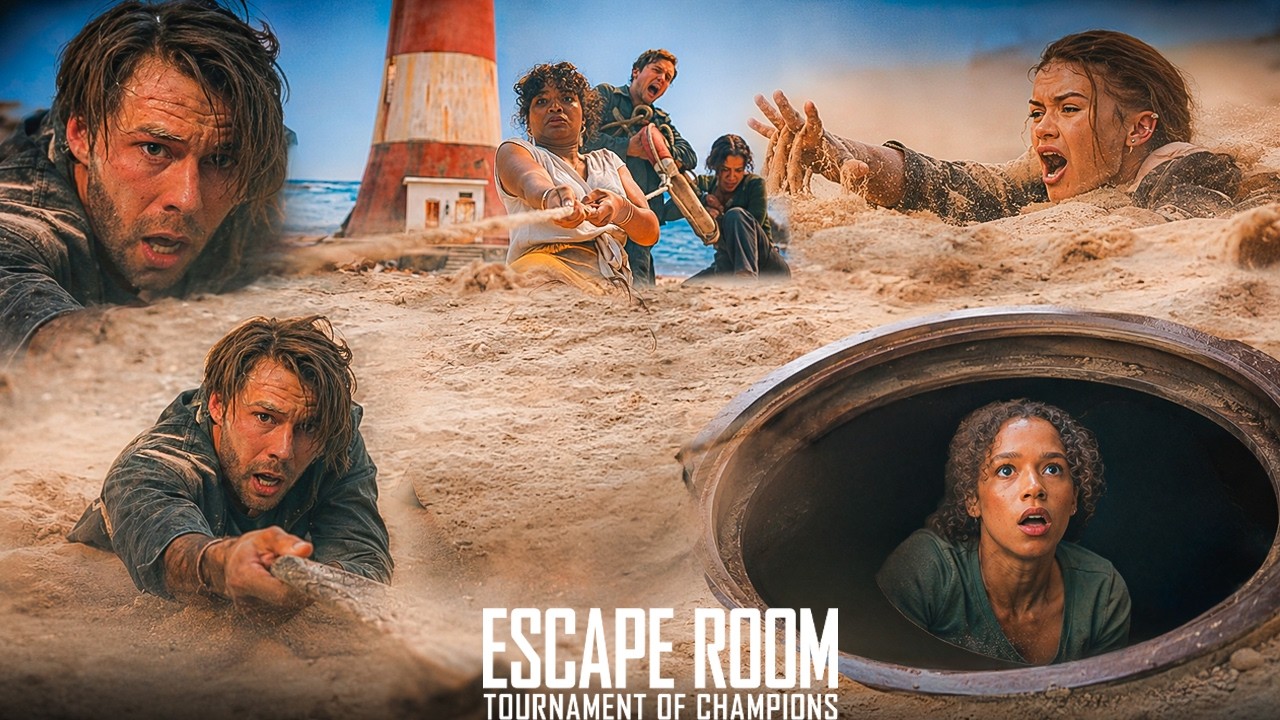 Can They Escape the Deadly Quicksand Trap? | Escape Room: Tournament of Champions | Full HD |