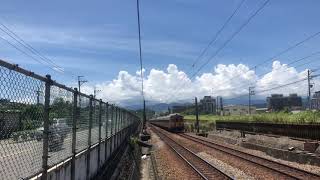 159次EMU300型自強號列車 桃園鶯歌間（鳳鳴）快速通過