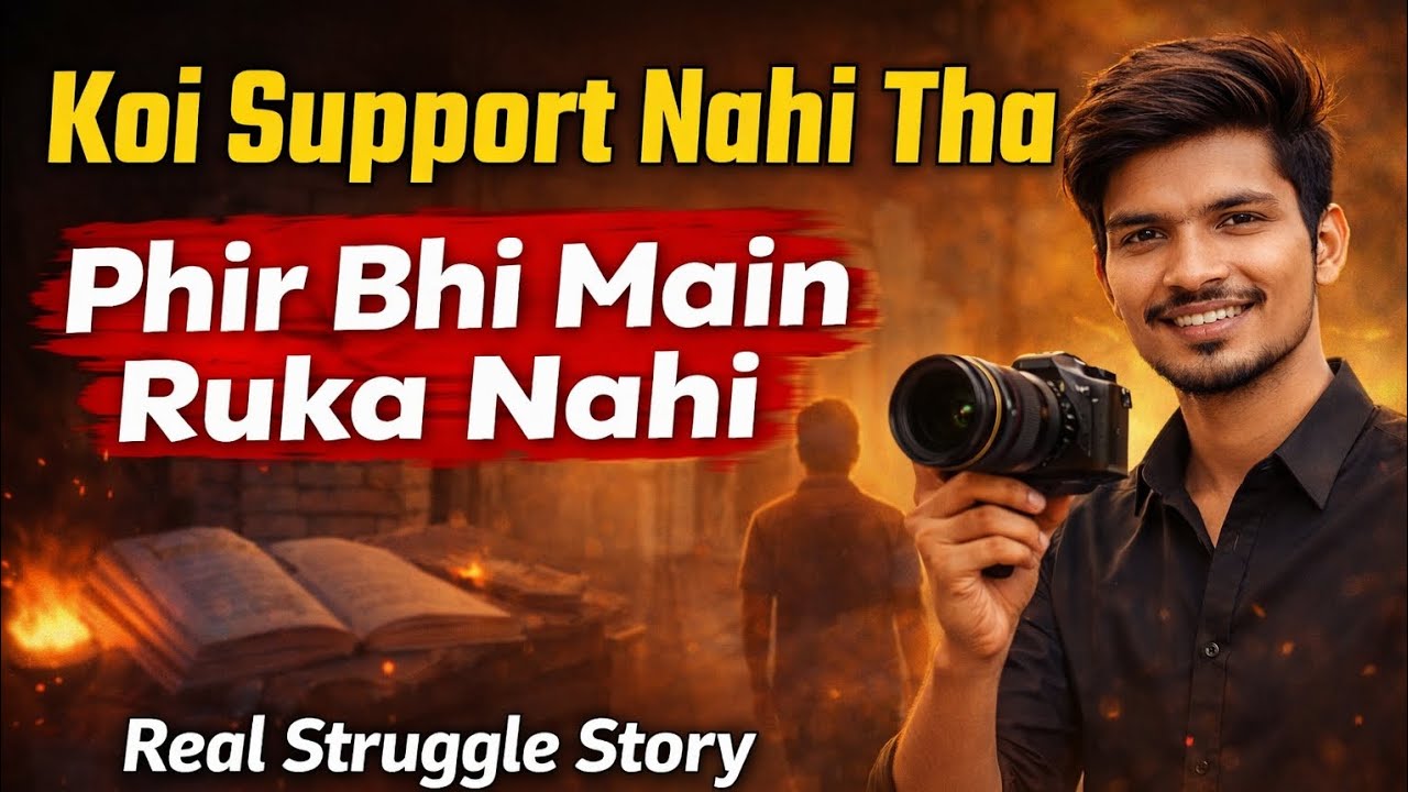 “Koi Support Nahi Tha… Phir Bhi Main Ruka Nahi | Real Struggle Story | Motivational Hindi”