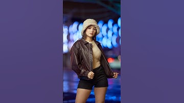 OCF night portraits in the rain ☔ #viltrox #westcott #offcameraflash