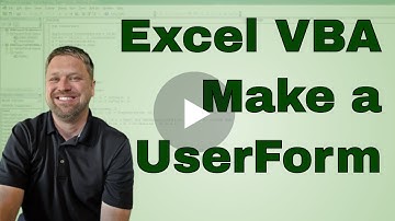 Excel UserForm   Automate Your Data Entry - CODE INCLUDED