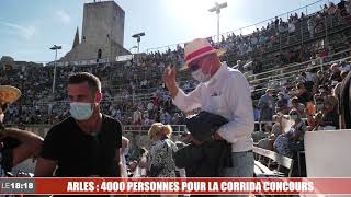 Arles : 4000 personnes pour la corrida concours