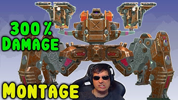 300% Damage JAEGER GAUSS MONTAGE War Robots Mk2 Highlights Gameplay WR