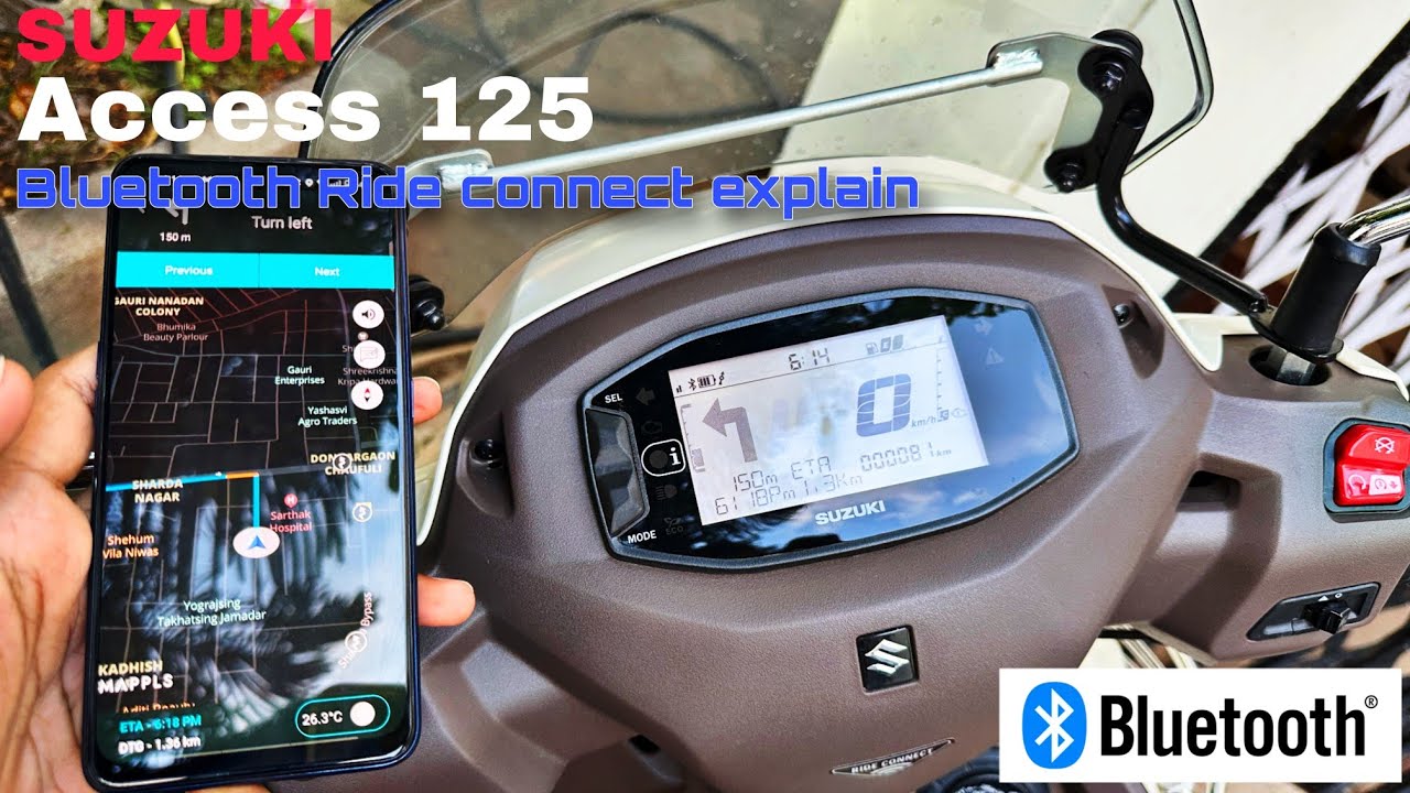 New Suzuki Access Bluetooth Ride connect Feature | Explain in Detail