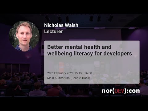 NorDevCon2020 Day 2 - Part 7 - Nicholas Walsh