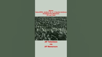 Momen Jenderal TNI. A. H. Nasution berbicara di hadapan Para Mahasiswa (1966) #shorts
