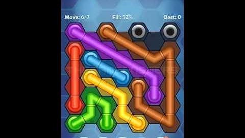 Pipe Lines Hexa Size 7 Mania Level 61-70 Solution