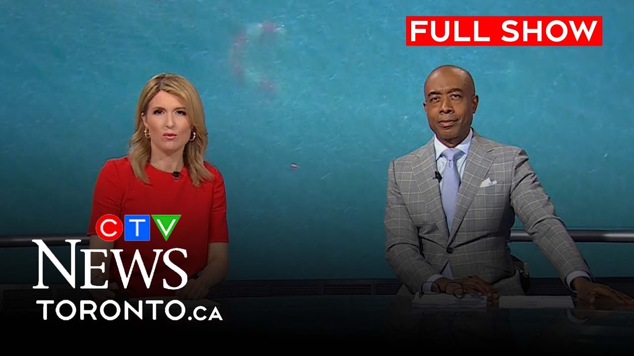 Pilot rescued after plane crashes into Lake Ontario  | CTV News Toronto at Six for May. 2 2025