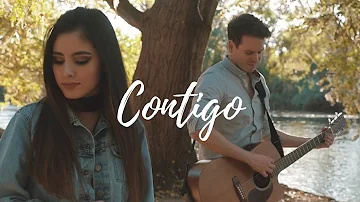 Contigo - Río Roma (Fede Bracamontes & María Alexia) Cover