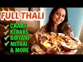 North Indian THALI in Mumbai | Indian Street Food, Biryani with Organic Ingredients
