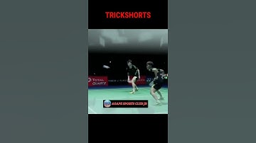 🌏 Badminton Trickshorts Huang Dongping #shorts