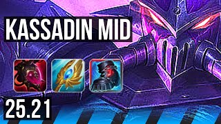 KASSADIN vs YASUO (MID) | KR Master | 25.21