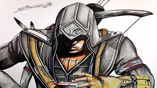 Assassin's Creed : Connor Kenway | Drawing Time Lapse