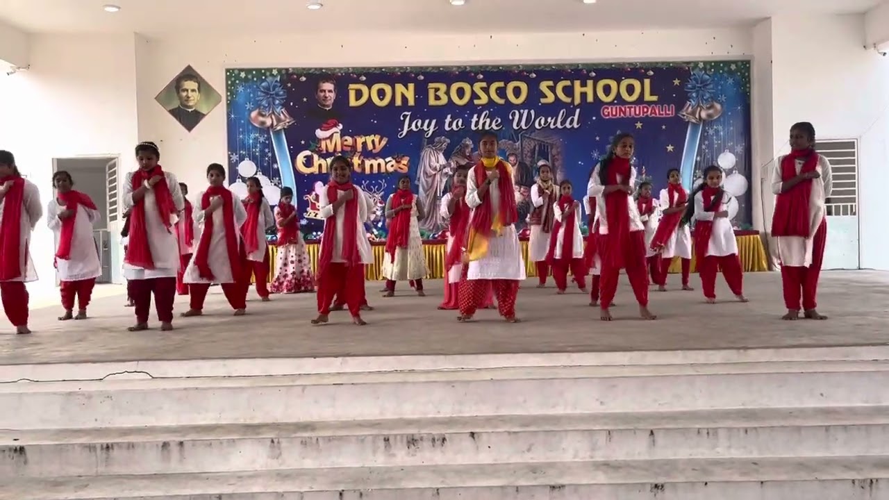 Semi Christmas at Don Bosco School CBSE@donboscoschoolcbseguntupal697