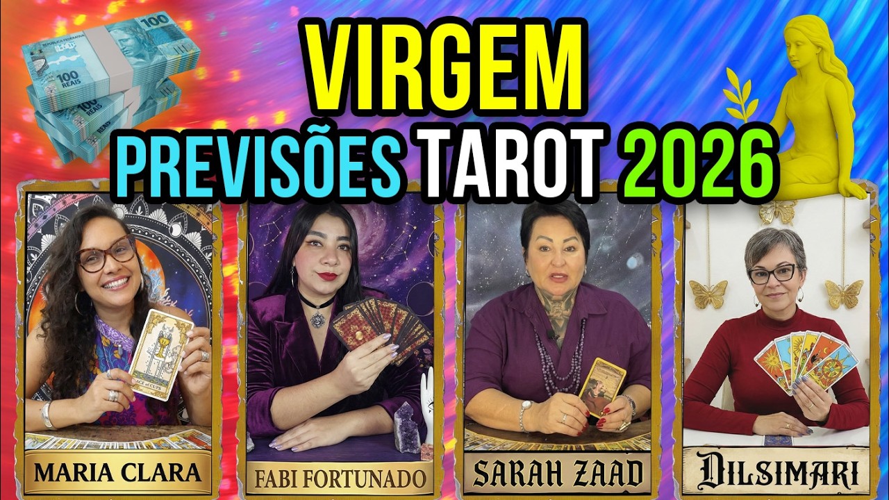 ♍ VIRGEM TAROT 2026: ARREPIANTE! 4 TARÓLOGOS CONFIRMAM A MESMA TRAIÇÃO E O FIM DO PREJUÍZO