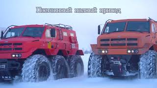 Вездеходы РУСАК. Зимние испытания новых моделей К-6 и К-8