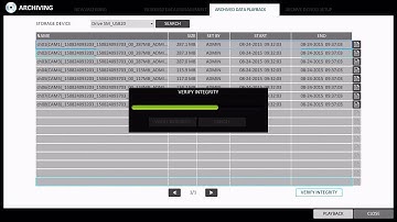PixelMaster Embedded NVR: Reserved Data Playback