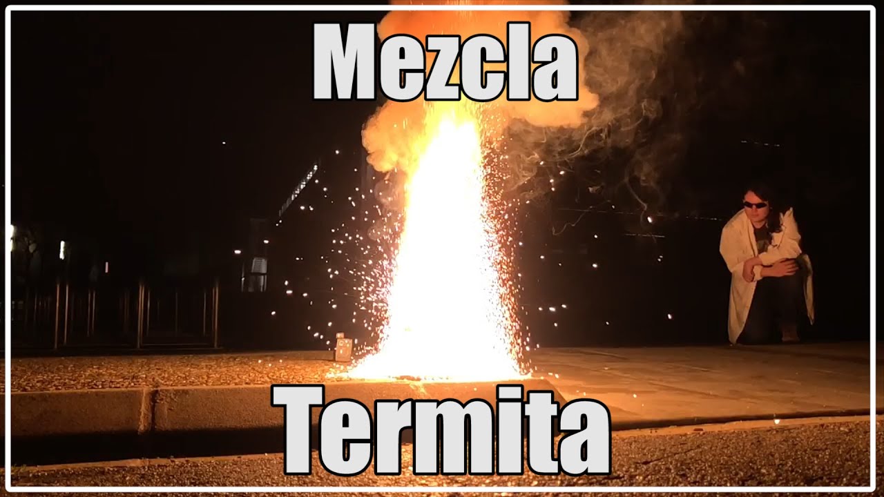 ¡Hacemos TERMITA! 🔥 ¡La reacción que más CALOR desprende! 🔥 | Aluminotermia