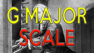 G MAJOR SCALE in 30 SECONDES - ANIMATED MUSIC THEORY TUTORIAL