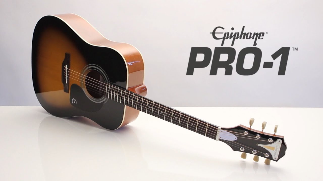 最高のコスパを求めるあなたに……EPIPHONE Pro-1 Acoustic評価と口コミ