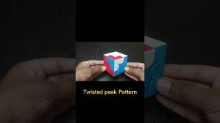 Easy Twisted peaks Pattern for 3x3 cube #cubetriks🎯....