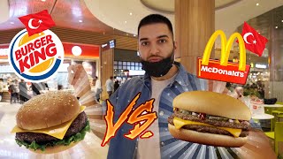 McDonalds vs Burger King in Istanbul | Was schmeckt besser?