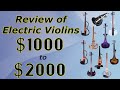 Electric Violins $1000-2000