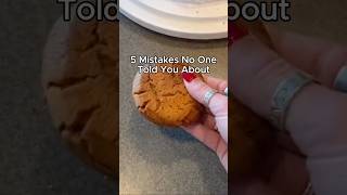 Avoid these mistakes when baking cookies ￼