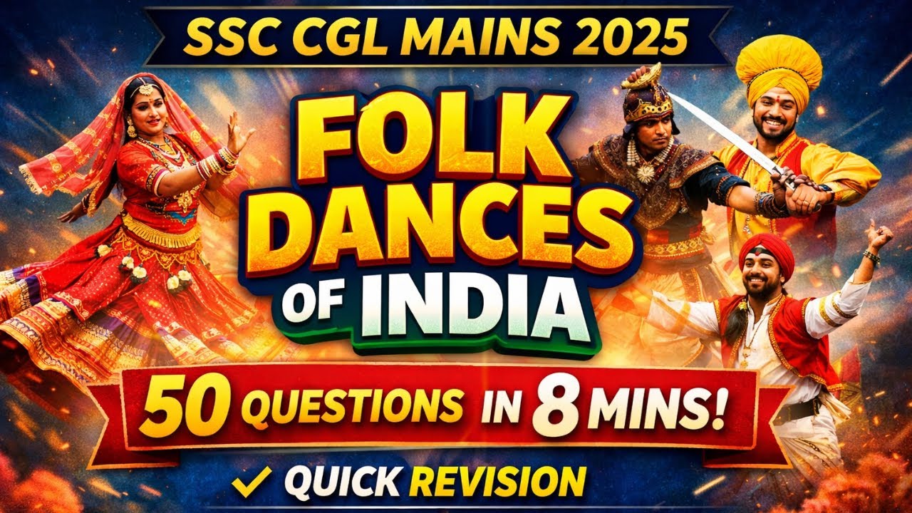 🔥Folk Dances of India