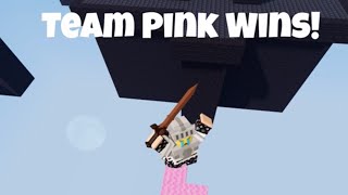 Winning A Bedwars Game With Just A Wooden Sword Bedwars Gameplay