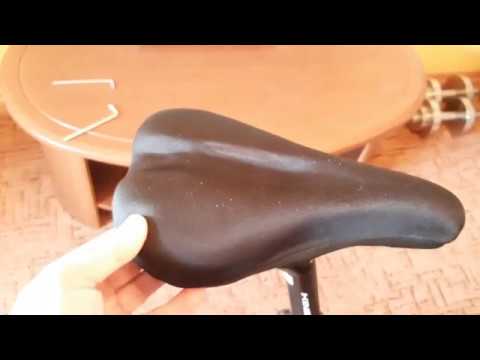 Силиконовая накладка гелевый  чехол на седло для велосипеда Обзор- отзыв