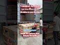 Shipping furniture large packages from China to Canada UAE with door delivery #dfhlogistics #byair