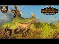 Toad dragon unleashed  tamurkhan vs dinosaur squad  thrones of decay dlc  total war warhammer 3
