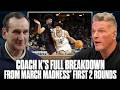 Coach K Breaks Down Impressive Performances From March Madness' First Weekend | Pat McAfee Show