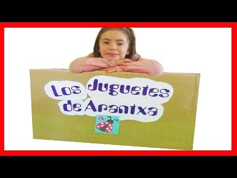 Caja sorpresa de Los Juguetes de Arantxa en español con muchos regalos