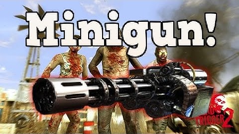 Dead Trigger 2 Minigun Gameplay!