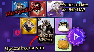 Mir4 wemix update +upcoming na ba night crow