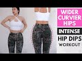 Get Curvier Hips Workout, INTENSE Hip dips exercises at home no equipment