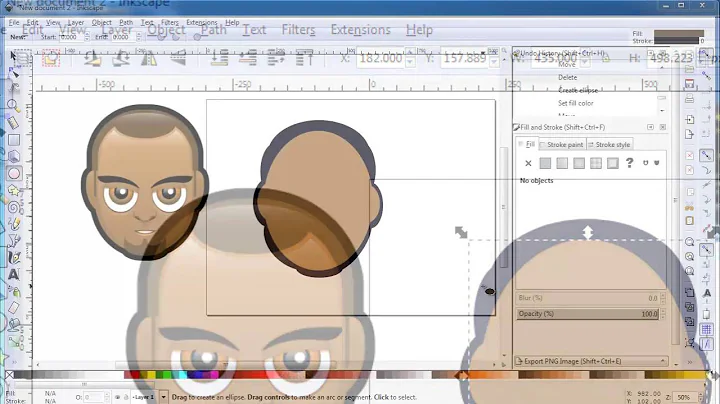 Inkscape Working with Shapes