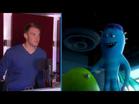 DIE MONSTER UNI - Manuel Neuer spricht Frank McCay - Disney / Pixar