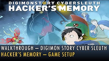[001] Walkthrough - Digimon Story Cyber Sleuth - Hacker