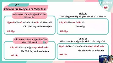 TIN HỌC 10   CÁNH DIỀU   CHỦ ĐỀ F Bài 8  Câu lệnh lặp1