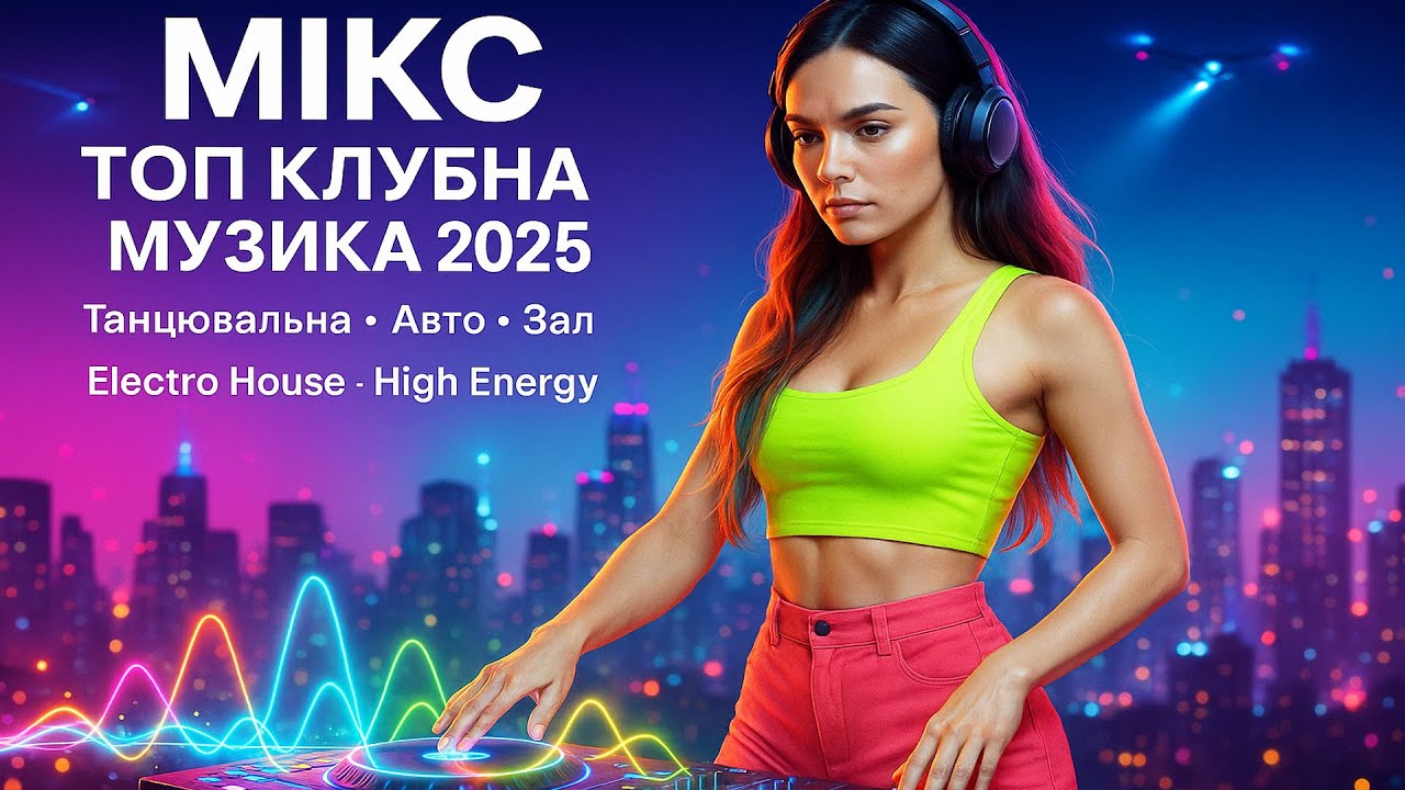 МІКС Топ Клубна Музика 2025 — Electro House • Для авто/зал/вечірка | DJ FAMOMG
